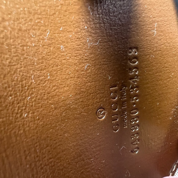 Authentic Gucci Leather Trimmed Logo Canvas AirPod Pro Cade W/Lanyard - Picture 8 of 11